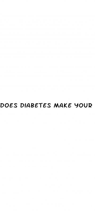 does diabetes make your hands swell