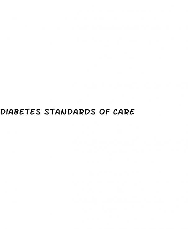 diabetes standards of care