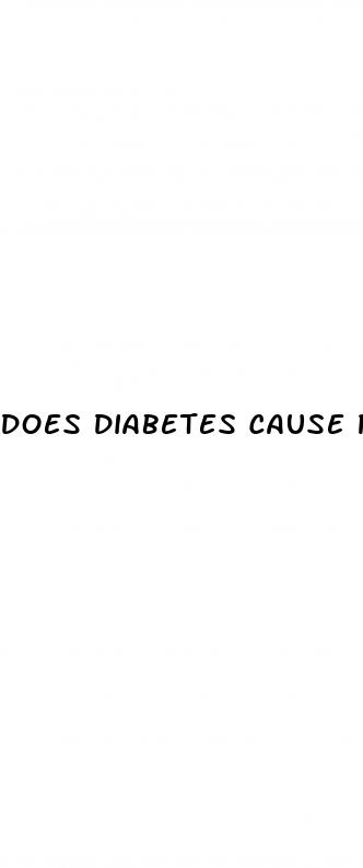 does diabetes cause pins and needles