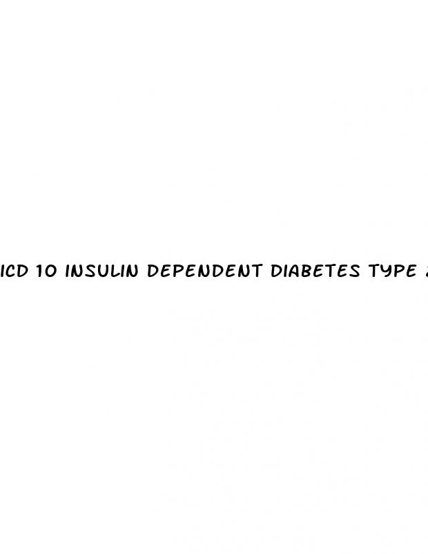 icd 10 insulin dependent diabetes type 2