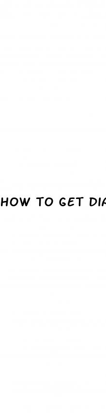 how to get diagnosed with diabetes