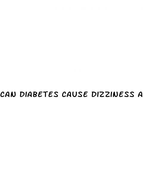 can diabetes cause dizziness and headaches