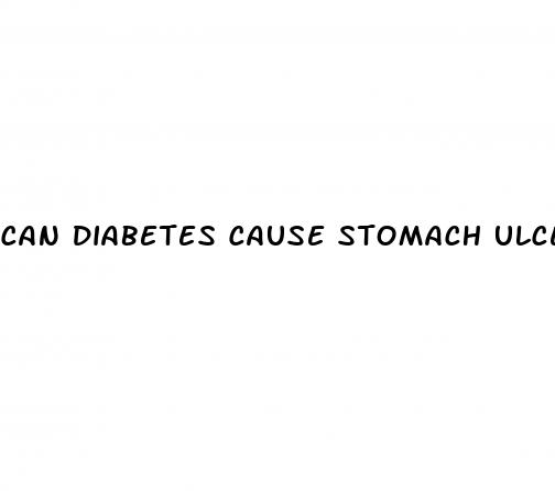 can diabetes cause stomach ulcers