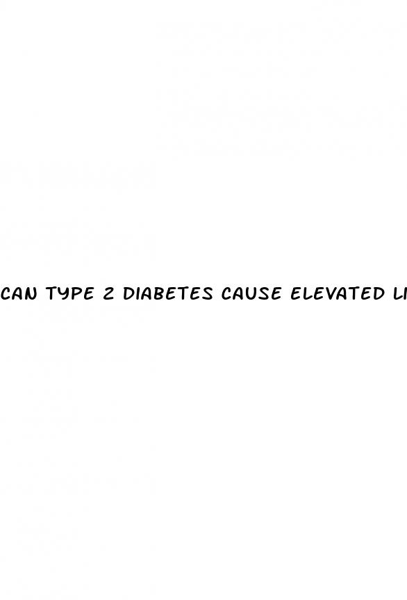 can type 2 diabetes cause elevated liver enzymes