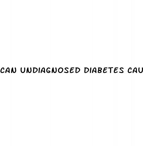 can undiagnosed diabetes cause depression
