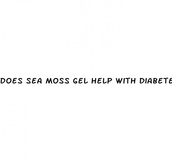 does sea moss gel help with diabetes