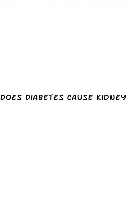 does diabetes cause kidney disease
