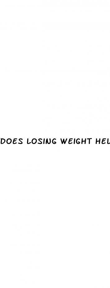 does losing weight help diabetes type 2