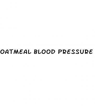 oatmeal blood pressure
