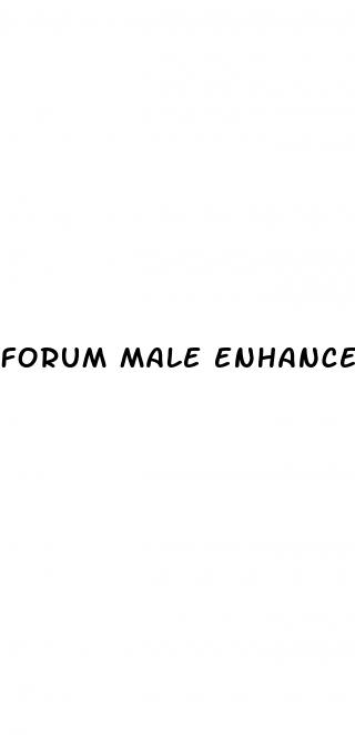 forum male enhancement