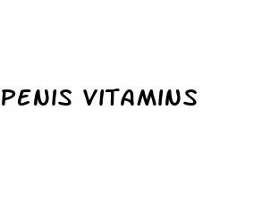 penis vitamins