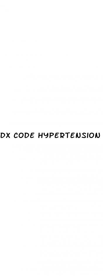 dx code hypertension
