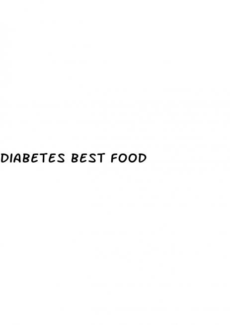 diabetes best food