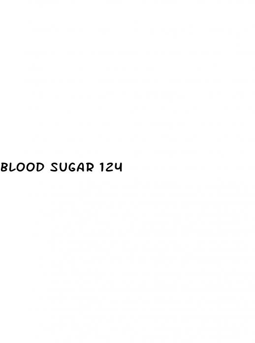 blood sugar 124