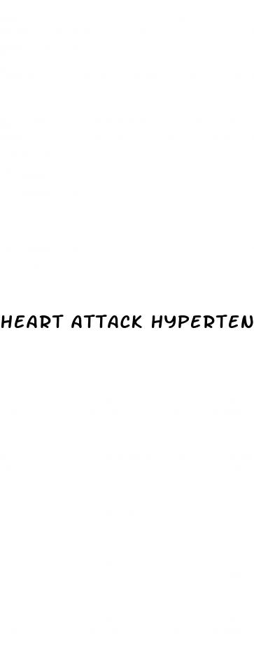 heart attack hypertension