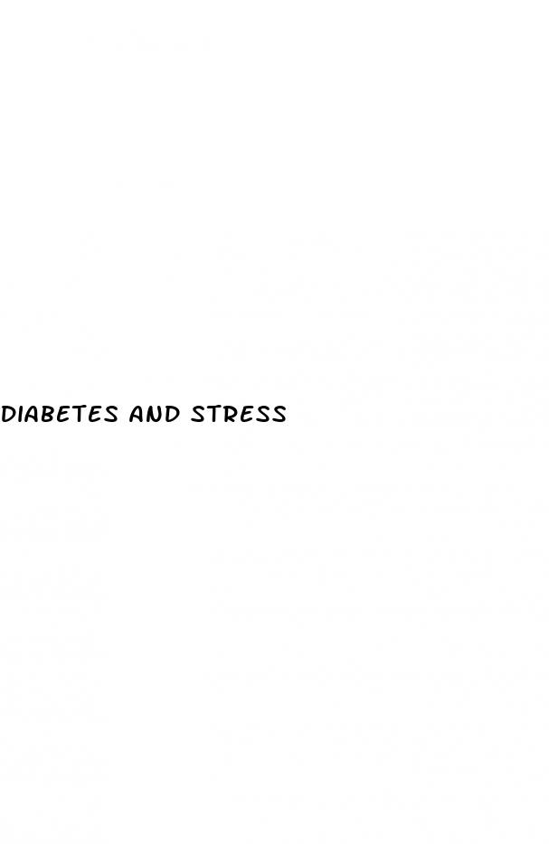 diabetes and stress