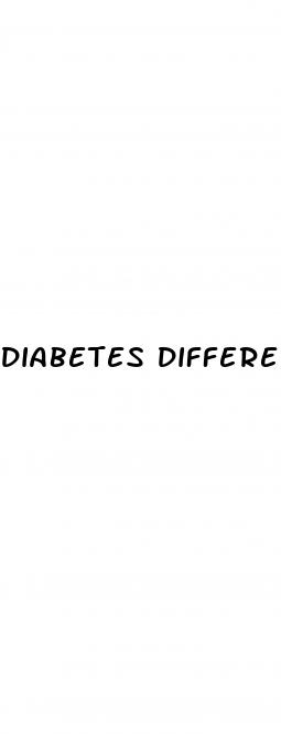 diabetes different types