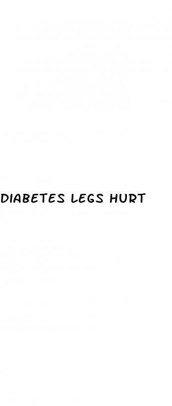 diabetes legs hurt