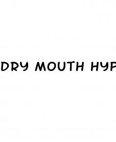dry mouth hypertension