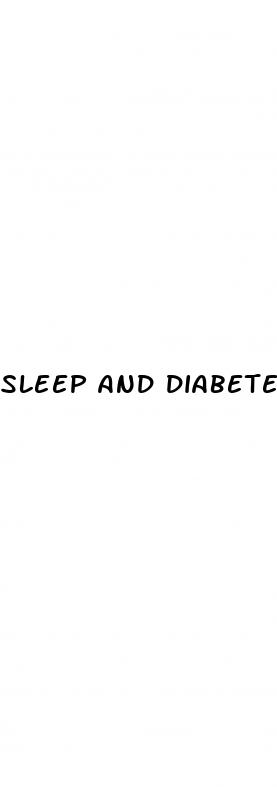 sleep and diabetes