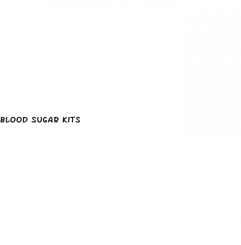 blood sugar kits