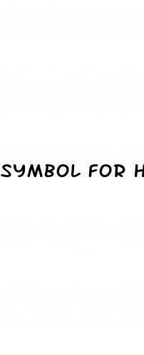 symbol for hypertension