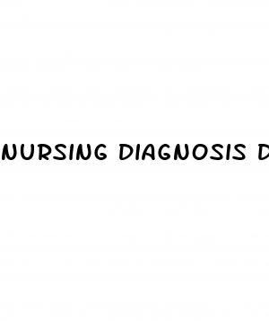 nursing diagnosis diabetes