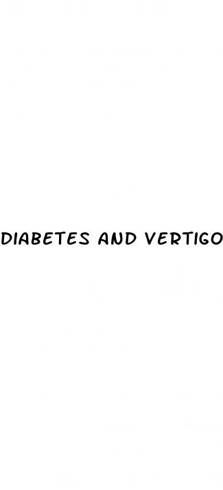 diabetes and vertigo