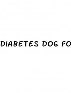 diabetes dog food