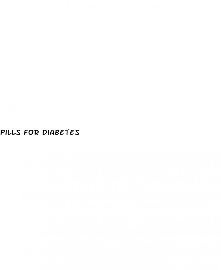 pills for diabetes
