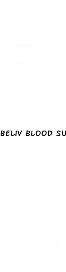 beliv blood sugar