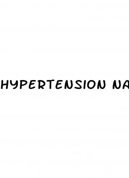 hypertension natural remedy