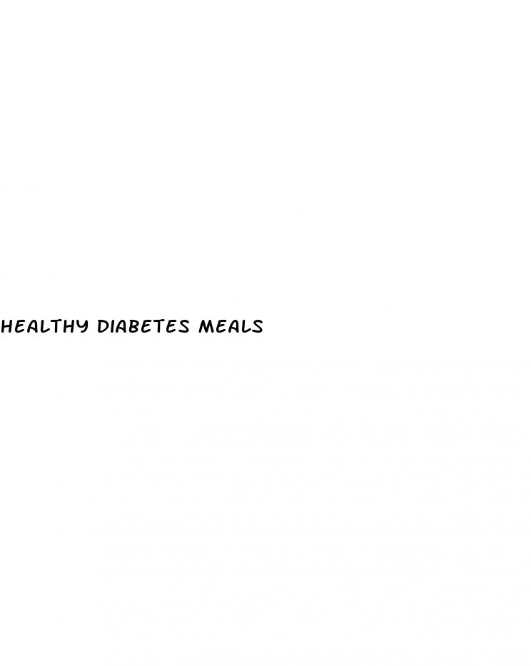 healthy diabetes meals