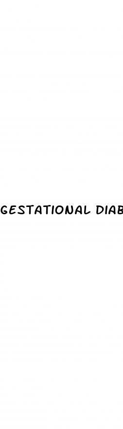 gestational diabetes food